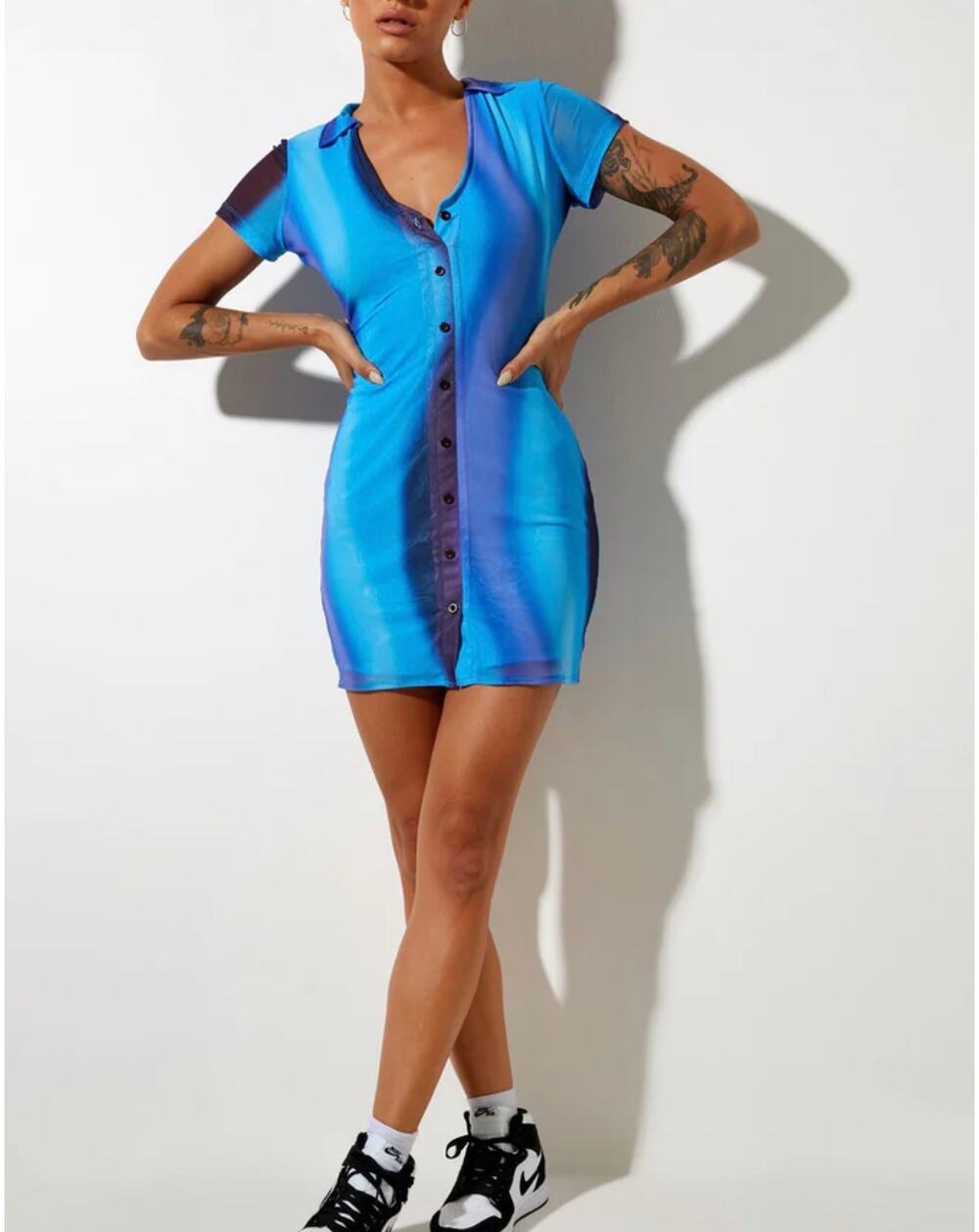 $69 NWT New Avayi Mini Dress In Solarized size M